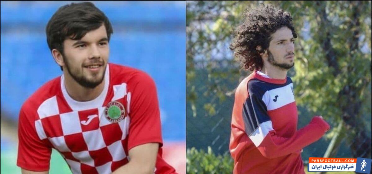 وحدت هنانوف و منوچهر صفروف مدافع راست و میانی استقلال تاجیکستان در پرسپولیس!