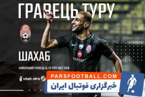 شهاب زاهدی مهاجم ایرانی تیم زوریا به عنوان برترین بازیکن هفته اخیر انتخاب شد