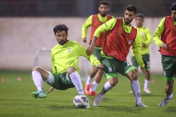 تمرین با نشاط تیم ملی برای بازی با سوریه برگزار شد