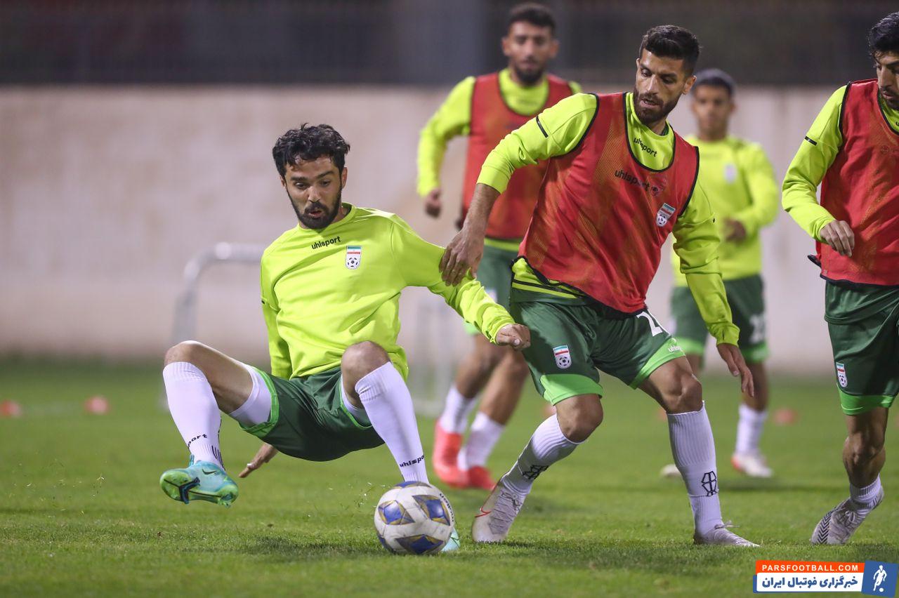 تمرین با نشاط تیم ملی برای بازی با سوریه برگزار شد