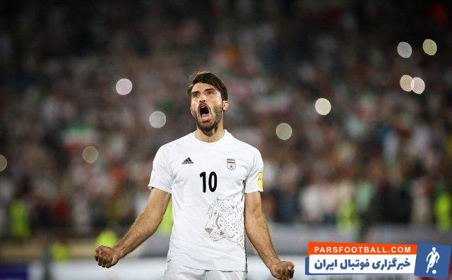 کریم انصاری فرد در تیم ملی