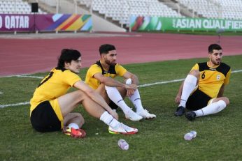 برگزاری آخرین تمرین تیم ملی فوتبال ایران برای بازی با لبنان