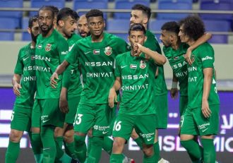 النصر 1 - 1 شباب الاهلی ؛ سوپرگل پر پر شده مهدی قایدی در هفته دهم لیگ امارات