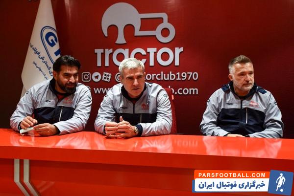 زونیمیر سولدو سرمربی جدید باشگاه تراکتور در تمرینات این تیم حاضر شد