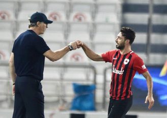 شکست الریان مقابل یاران استراماچونی در حضور شجاع خلیل زاده