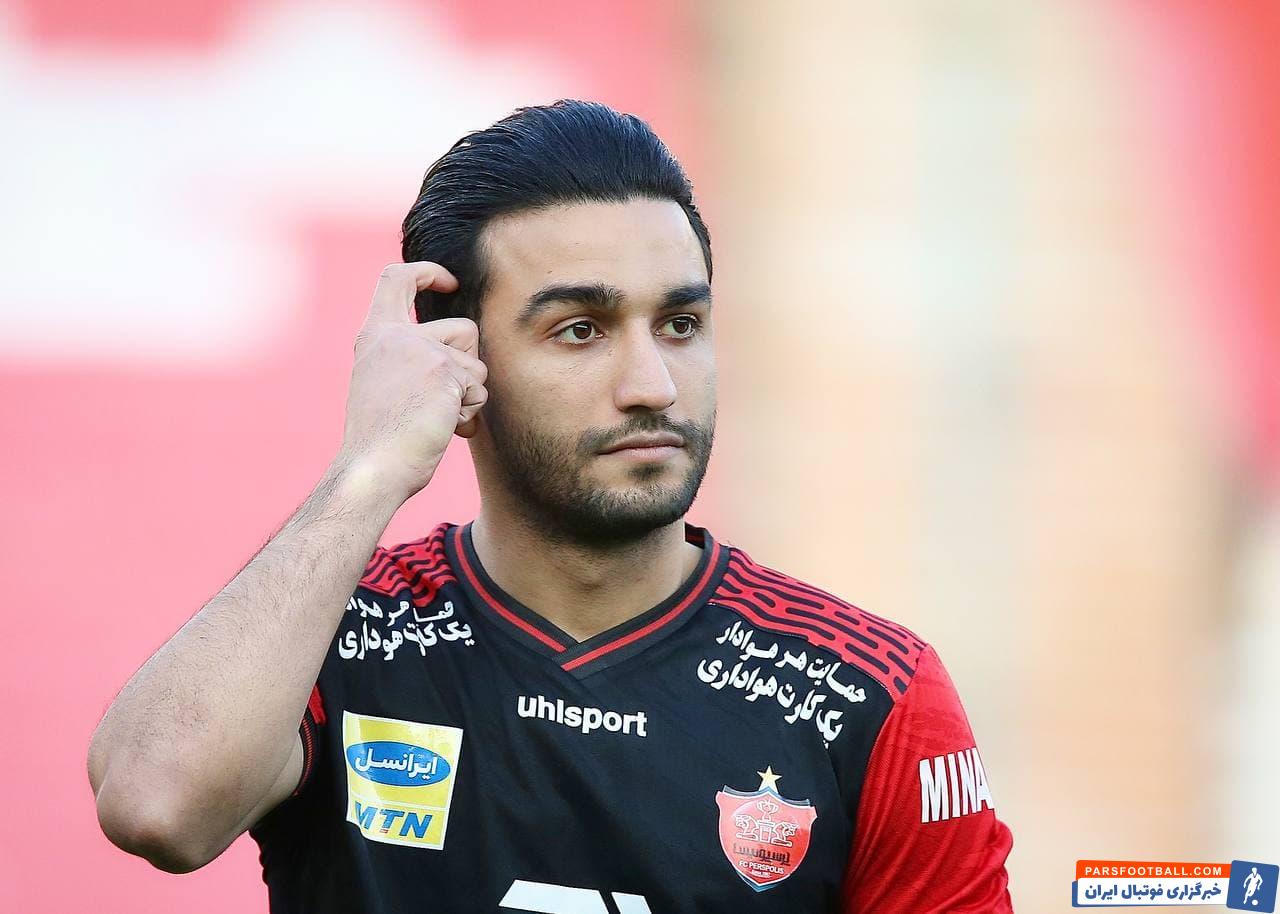 سیامک نعمتی ، بازیکن تیم پرسپولیس که دو هفته است که مصدوم شده وارد فهرست بازی پرسپولیس و صنعت نفت آبادان شد.