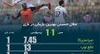 سید جلال حسینی با نمره 7.45 از وب سایت متریکا بهترین بازیکن بازی پرسپولیس و مس رفسنجان