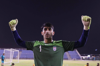 آنفالو کردن صفحه تیم ملی توسط علیرضا بیرانوند