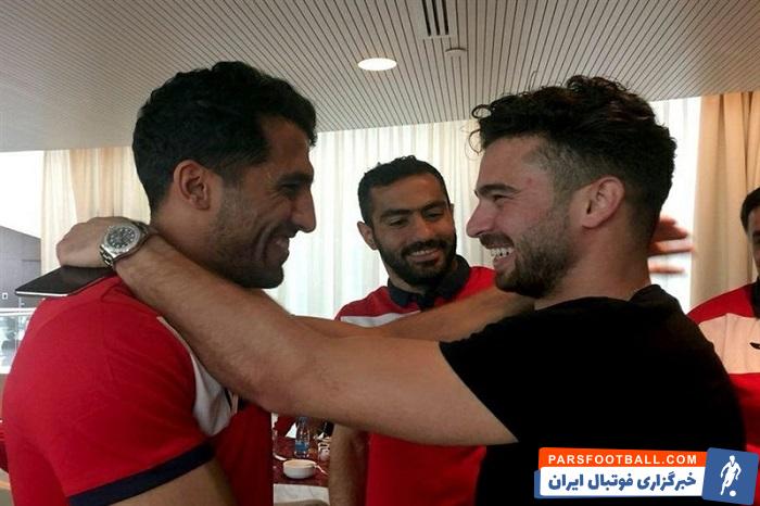 شوخی جالب سروش رفیعی با وحید امیری