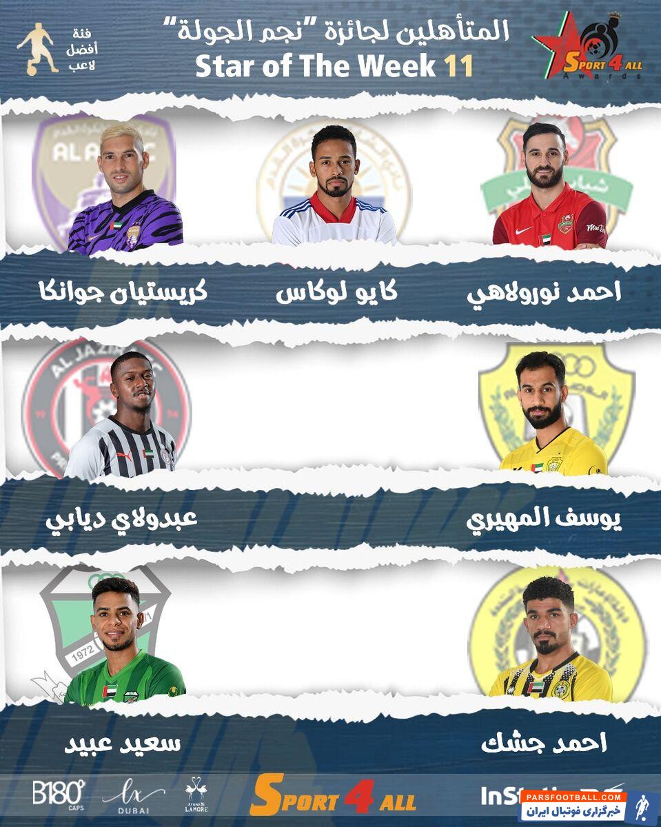 احمد نوراللهی ستاره سابق پرسپولیس نمایش عالی در این بازی داشت و گل پیروزی بخش شباب الاهلی را به ثمر رساند. او بعد از بازی هم بهترین بازیکن زمین شد.