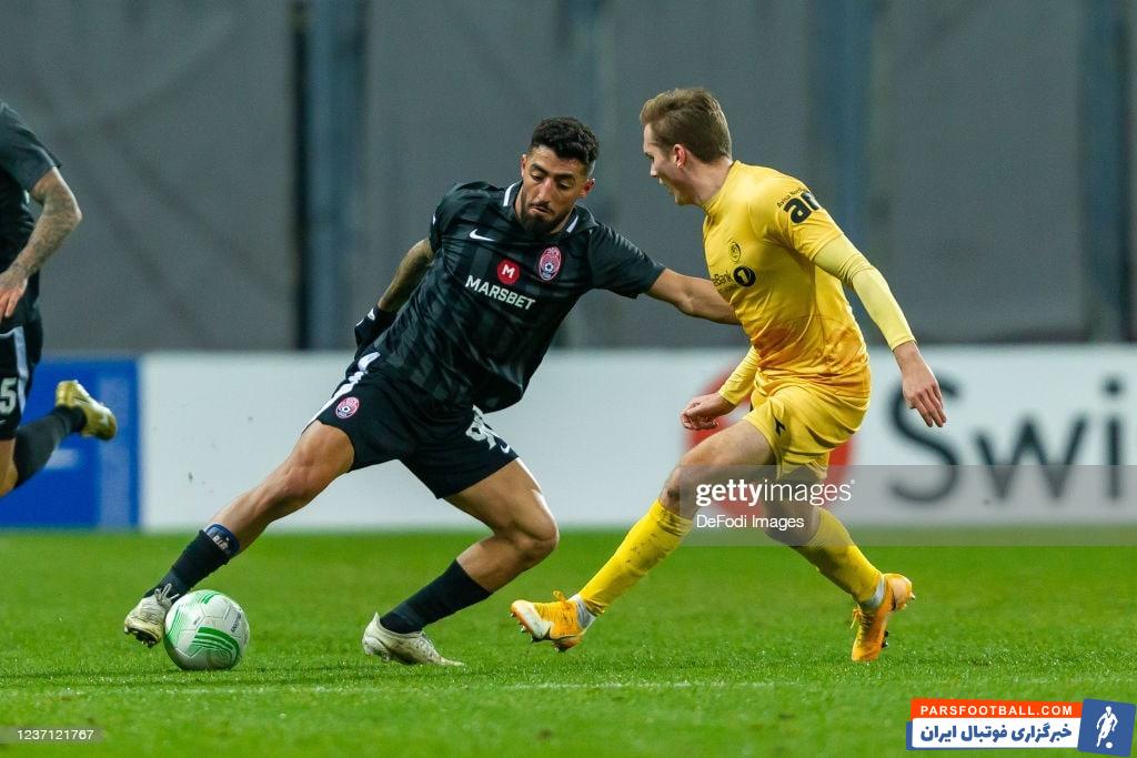 آخرین بازی اللهیار صیادمنش برای زوریا لوهانسک