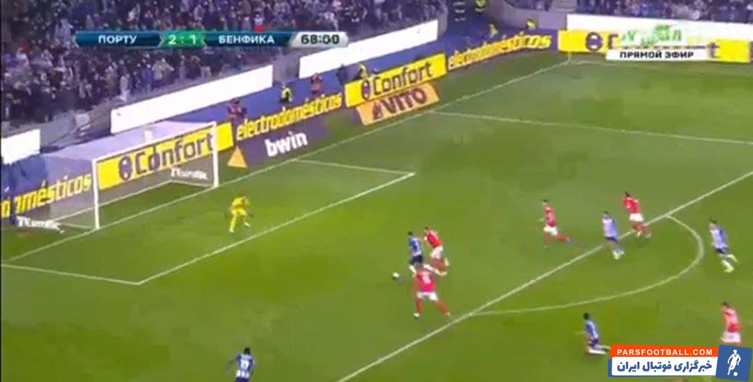 گلزنی مهدی طارمی برابر بنفیکا