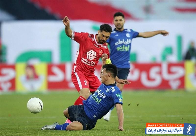 استقلال یک اشتباه دیگر داوری از دربی رو کرد ؛ خطای هند فرجی مدافع پرسپولیس