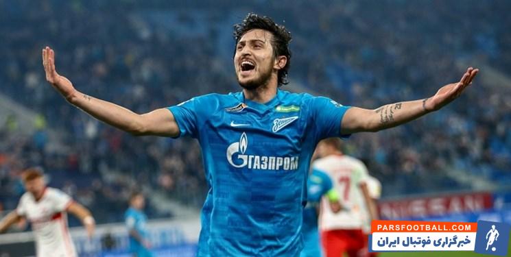 لیگ قهرمانان اروپا ؛ سردار آزمون در ترکیب زنیت مقابل چلسی قرار گرفت