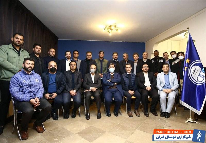 معرفی اعضای کمیته پزشکی باشگاه استقلال توسط مصطفی آجورلو