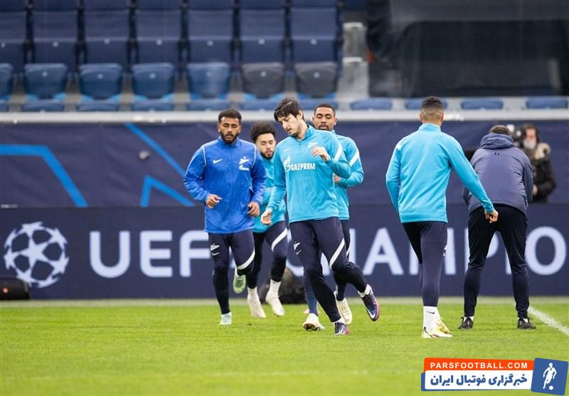 تمرینات سردار آزمون برای تقابل با چلسی در لیگ قهرمانان اروپا