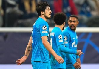 تساوی پرگل زنیت و چلسی در شب گلزنی سردار آزمون در لیگ قهرمانان اروپا