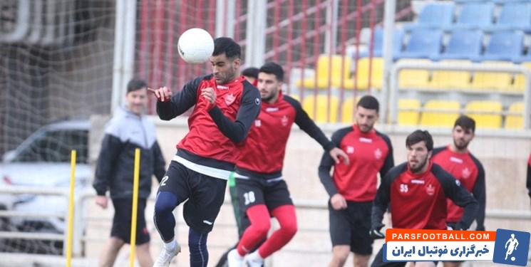 گزارش تمرین پرسپولیس ؛ حضور یحیی گل محمدی و باقری در آقا وسط و تداوم غیبت ۲ بازیکن