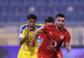 تساوی العربی مقابل الغرافه در حضور ۸۶ دقیقه‌ای فرشید اسماعیلی