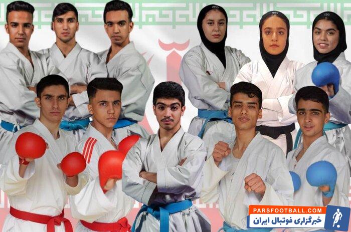 ۱۰ مدال رنگارنگ کاراته‌کاهای ایران در روز نخست مسابقات آسیایی