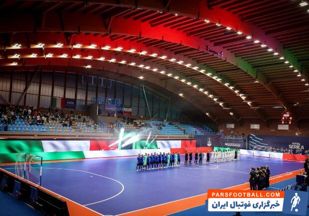 تصاویری از بازی تیم ملی فوتسال ایران مقابل ایتالیا