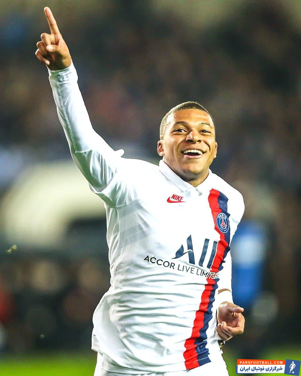 درخشش کیلیان امباپه در پاری سن ژرمن