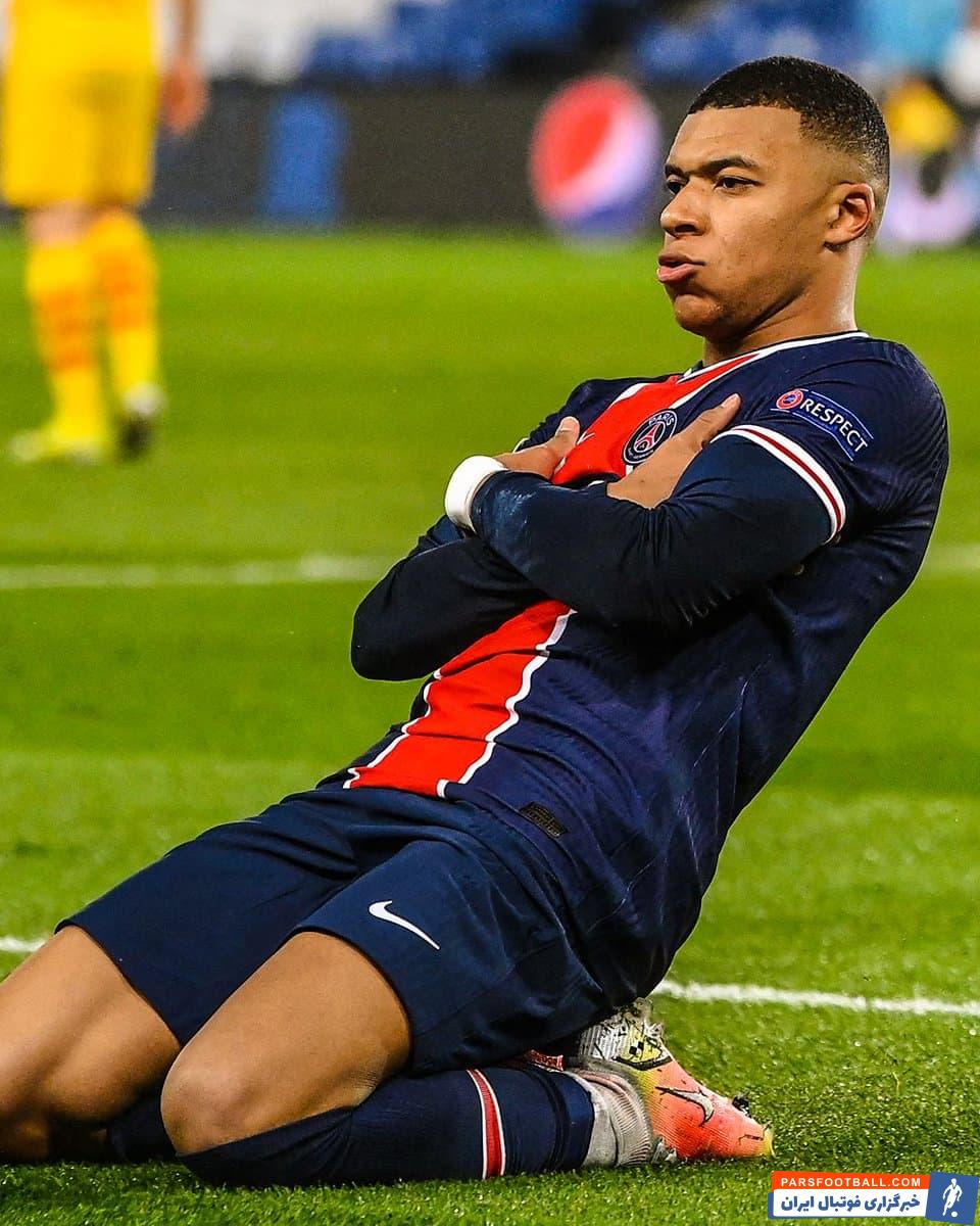 درخشش کیلیان امباپه در پاری سن ژرمن