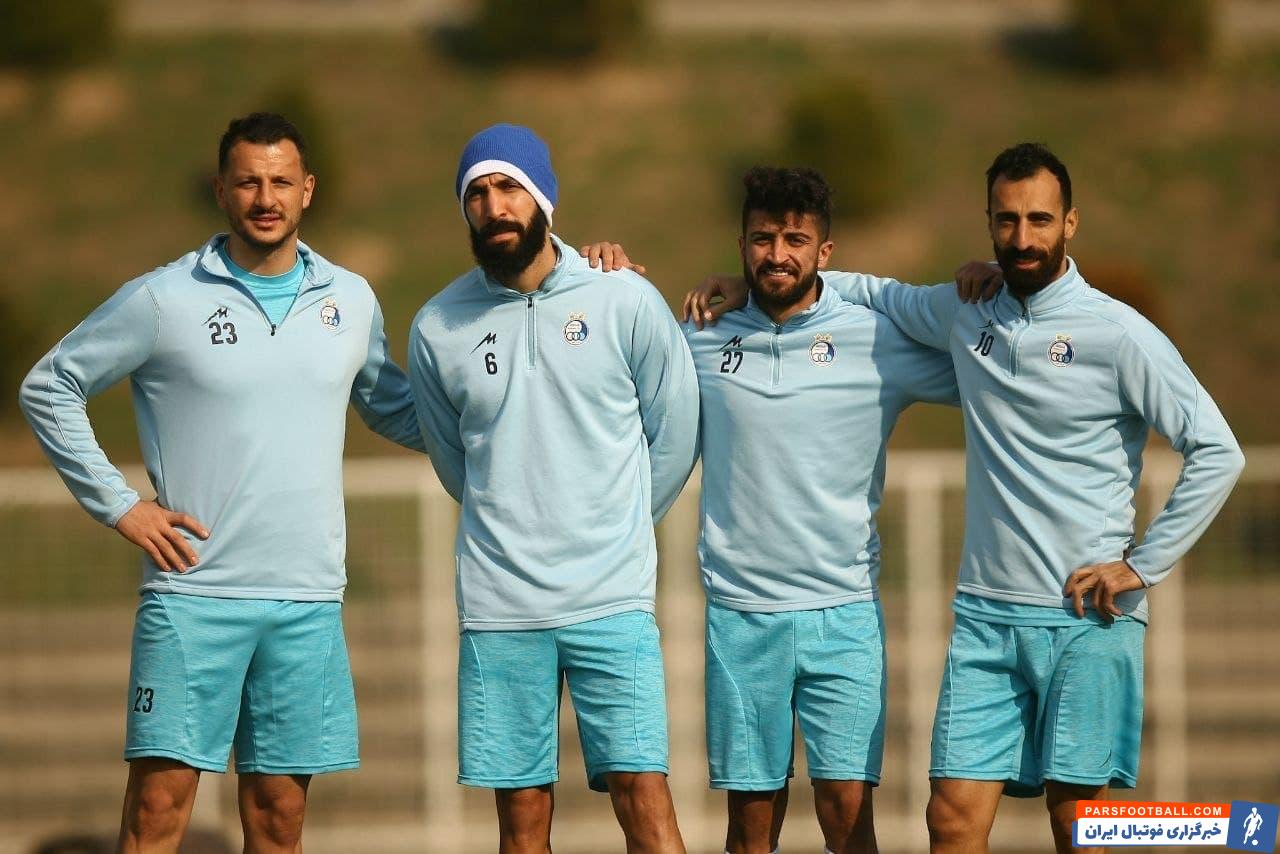 تمرین امروز استقلال