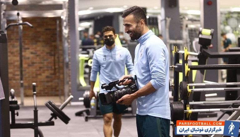 ارسلان مطهری در تمرین استقلال