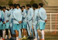 سالن کنفرانس استقلال به جلسه فنی مجیدی و بازیکنان تبدیل شد