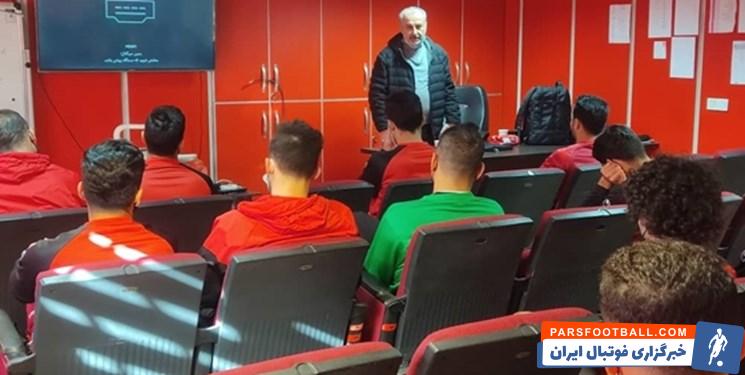 وعده های مالی رضا درویش به بازیکنان پرسپولیس در تمرین امروز