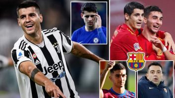 آلوارو موراتا در بارسلونا