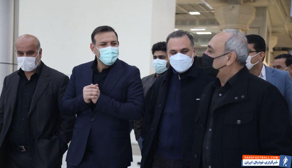 دیدار شهاب عزیزی خادم با حمیدرضا گرشاسبی