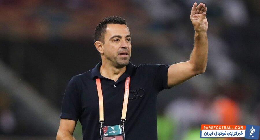 ژاوی سرمربی بارسلونا