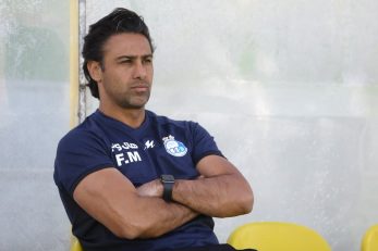 فرهاد مجیدی در تمرین استقلال