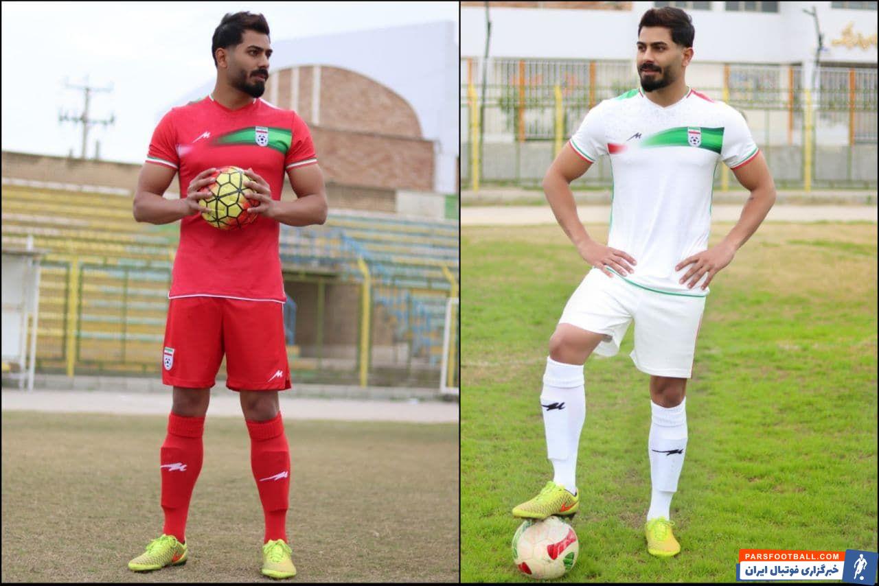 رونمایی از کیت جدید تیم ملی ایران در بازی مقابل عراق