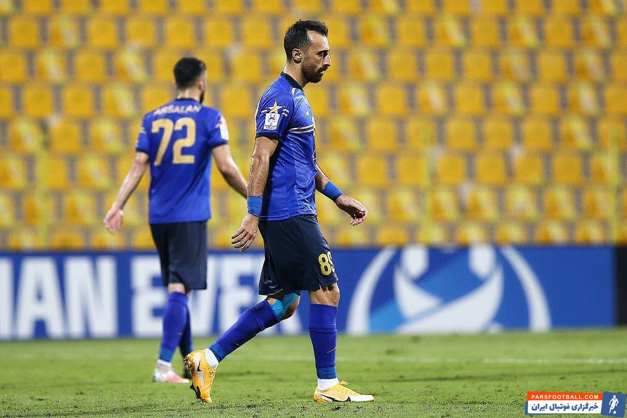 امین قاسمی نژاد آماده بازی برای استقلال