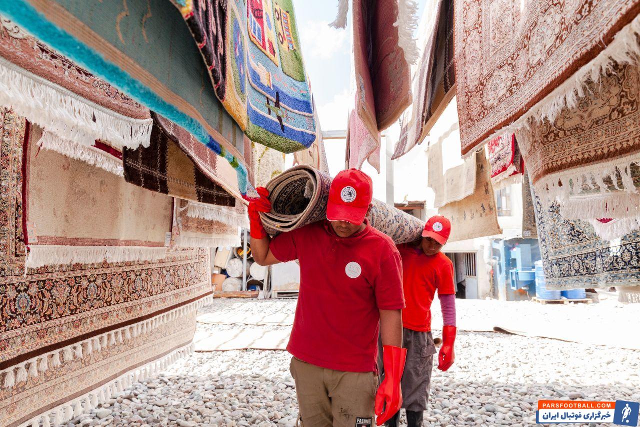 اسپانسری جدید پدیده مشهد توسط فرش آئین خراسان