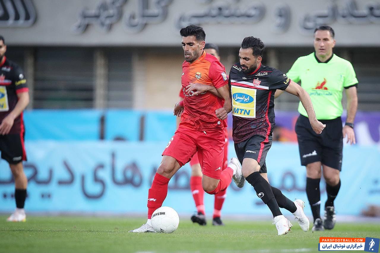 پرسپولیس ؛ حامد پاکدل در سومین بازی متوالی با پیراهن این تیم توانست گلزنی کند