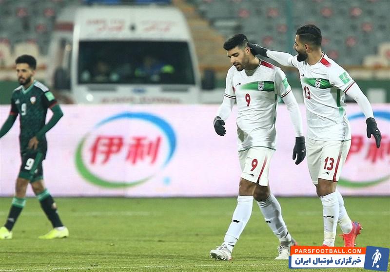 مهدی طارمی بهترین بازیکن دیدار ایران - امارات شد