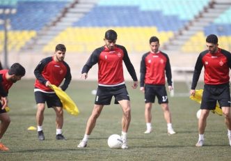 گزارش تمرین امروز جمعه 15 بهمن پرسپولیس