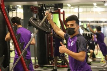 صالح حردانی در تمرینات استقلال حضور پیدا کرد