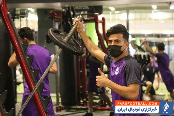 صالح حردانی در تمرینات استقلال حضور پیدا کرد