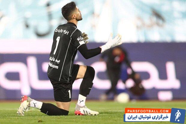 استقلال ؛ حسین حسینی موفق به ثبت 10 کلین شیت شده است