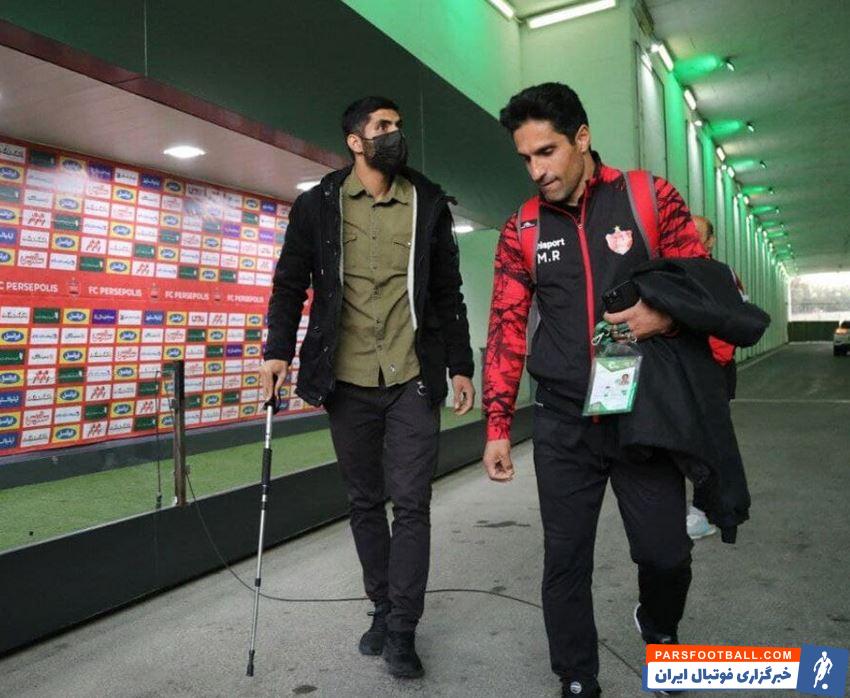 مدافع پیشین پرسپولیس پیگر مطالباتش شد ؛ محمد انصاری از فرصت حضور درویش استفاده کرد