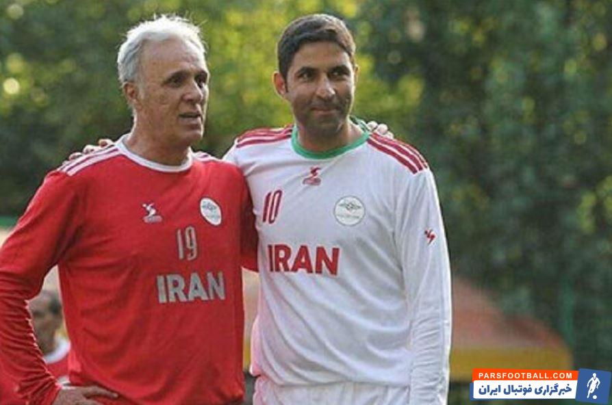 استوری ترانه علیدوستی برای پدر فوتبالیستش ؛ تصویری جالب از حمید علیدوستی در کنار رضا عطاران