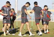 پرسپولیس ؛ فرشاد پیوس در تمرین تیم فوتبال پرسپولیس حضور پیدا کرد