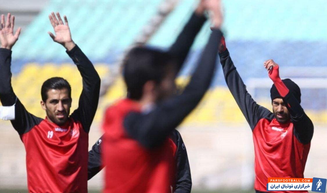 تمرین مشترک رامین رضاییان و وحید امیری در پرسپولیس ؛ بازماندگان دوره طلایی برانکو به دنبال تکرار خاطرات