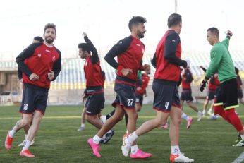 آماده باش به مهدی عبدی بعد از مصدومیت پاکدل در تمرین امروز پرسپولیس