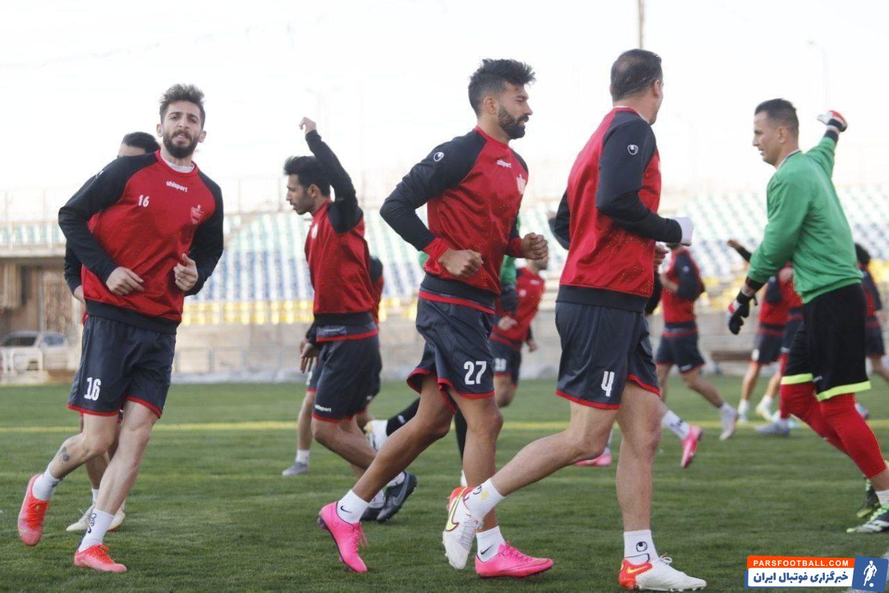 آماده باش به مهدی عبدی بعد از مصدومیت پاکدل در تمرین امروز پرسپولیس